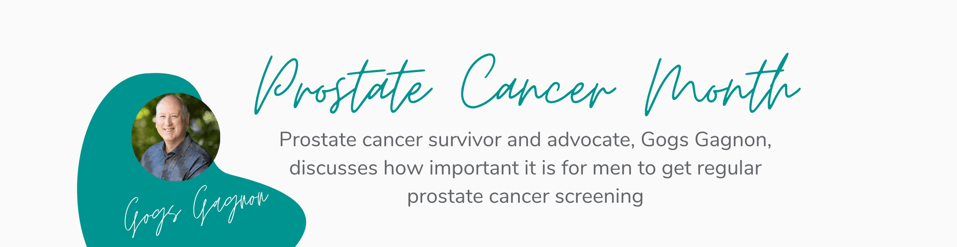 Image: Prostate Cancer Awareness Month